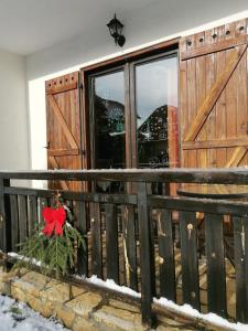 Balkón nebo terasa v ubytování Apartment Tarski konaci