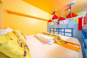Letto o letti in una camera di Han Tian Slide