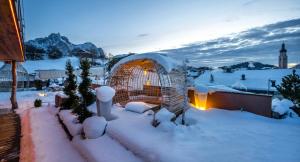 ABINEA Dolomiti Romantic SPA v zimě