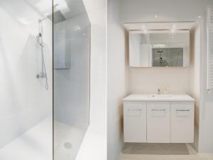 Kúpeľňa v ubytovaní Vienna-apartment-one Schmidgasse