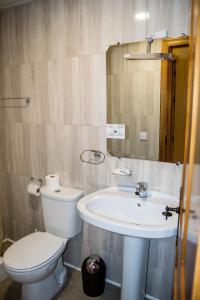 Kúpeľňa v ubytovaní El Roble Hotel Restaurante
