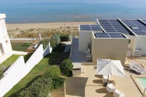 an image of a house with solar panels on it at Dimore di Mare in Termoli