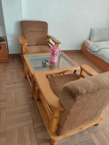 Istumisnurk majutusasutuses Hotel BHRIGU