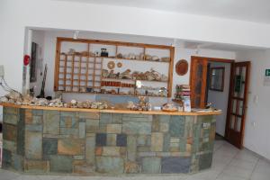 The lounge or bar area at Studios Stavris