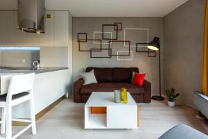 Posedenie v ubytovaní apartamenty-wroc Old Town Residence