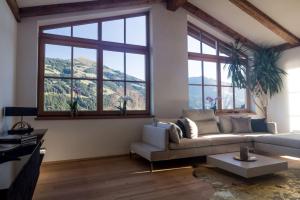 Posezení v ubytování Residenz am Berg