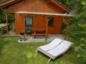 Selbstversorger Hütte Rechberg外面的花园