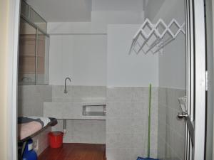 Ένα μπάνιο στο Apartamentos Las Americas