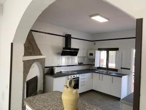 kuchnia z wazą na ladzie w obiekcie CASA RURAL CABO de GATA-NÍJAR w mieście El Viso +24 zdjęcia