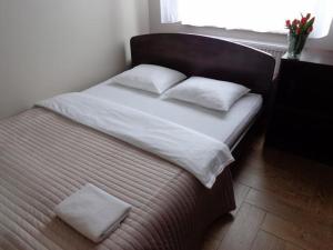 Posteľ alebo postele v izbe v ubytovaní Irys 1