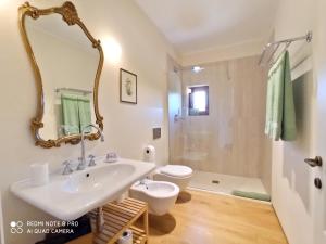 Kúpeľňa v ubytovaní Villa di Campagna Santa Giulia