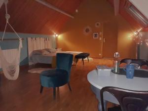 Χώρος καθιστικού στο Le Valéric