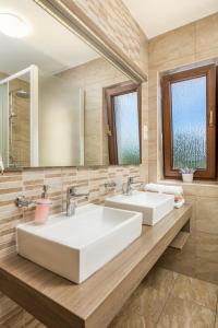 Vonios kambarys apgyvendinimo įstaigoje Guest House Plitvice Hills