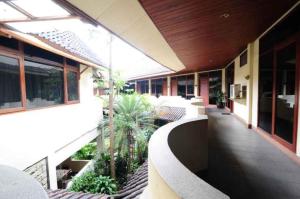 Zahrada ubytování De'Qur Hotel Bandung