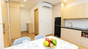 Nhà bếp/bếp nhỏ tại TMS Beachfront Quy Nhon Apartment