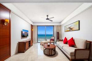 Гостиная зона в Sanya Seacube Holiday Hotel