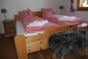 Letto o letti in una camera di Erezsässhütte