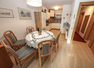 Kuchyň nebo kuchyňský kout v ubytování Appartement Else