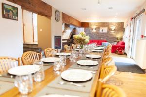Posezení v ubytování L'Atelier du Moulin d'en Bas