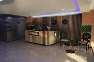 Ο χώρος του λόμπι ή της ρεσεψιόν στο ELİT OTELHAN