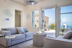 Posezení v ubytování Villa Andromahi