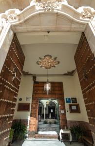 The facade or entrance of Palacio Marques de la Gomera