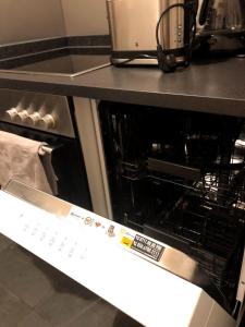 A kitchen or kitchenette at Apartment in Sternschanze