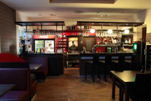Lounge alebo bar v ubytovaní Penzion Mova