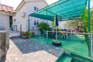 Zahrada ubytování Apartments Ines