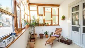 Balkón nebo terasa v ubytování Casa Menta