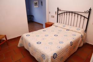 Cama o camas de una habitación en Posada Peñarubia