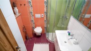 Koupelna v ubytování Casa Menta