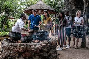 Hóspedes ficando em Lebo's Soweto Backpackers