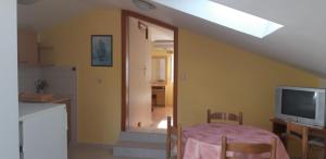 TV a/nebo společenská místnost v ubytování Studio Apartment Milica