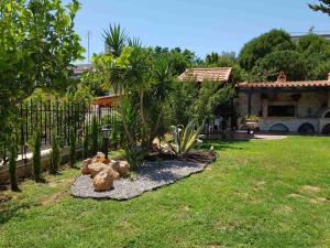 Zahrada ubytování Casa Denva