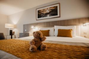 Cama ou camas em um quarto em Maldron Hotel Smithfield Dublin City