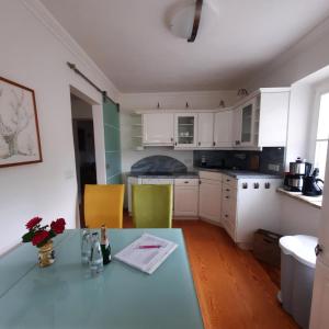 Cucina o angolo cottura di Hanghaus der Villa Oderblick