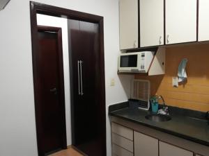 Köök või kööginurk majutusasutuses Palladium Apart Service