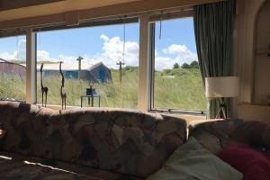 Posezení v ubytování Knusse caravan camping Duinoord 300m van strand