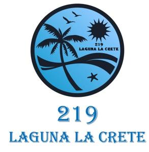 a logo for the la quinta ice crest at 219 Laguna la Crete in Margate
