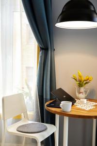 Zona de estar de Courthouse Apartments Slavi