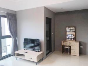 TV a/nebo společenská místnost v ubytování Zhong Xing Lohas Homestay