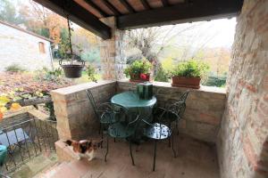 A balcony or terrace at Antico Gelso