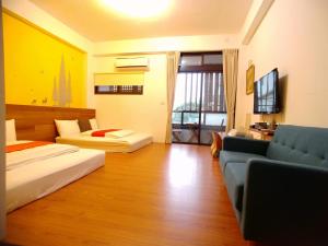 Letto o letti in una camera di Field Trail Homestay