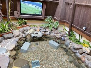 Zahrada ubytování Dormy Inn Akihabara