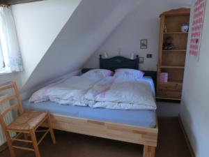 Cama o camas de una habitación en Ferienhof Schmidt