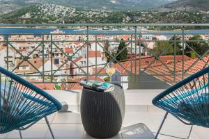 Výhľad na hory alebo výhľad na hory priamo z apartmánu
