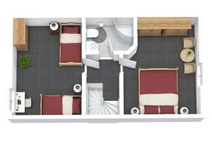 Grundriss der Unterkunft Ferienhaussiedlung Strandperlen Küstenhof 2c Typ V