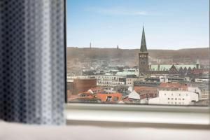 A general view of Arhus or a view of the city taken from a szállodákat