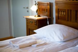 Letto o letti in una camera di Sobodajalstvo Obal